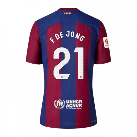 FC Barcelona Frenkie de Jong 21 Domácí 2023-24 - Fotbalové Dresy (S/S)